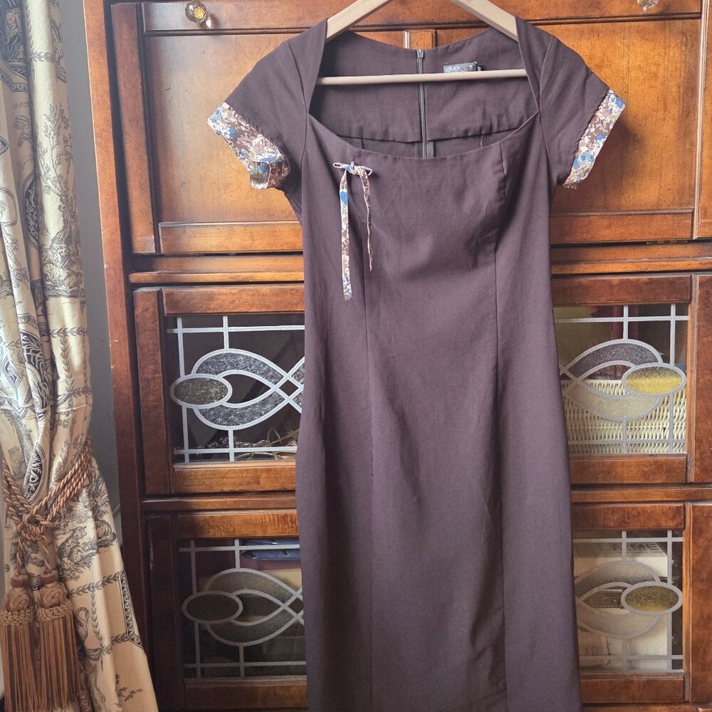 Beautiful brown Eve Gravel dress
